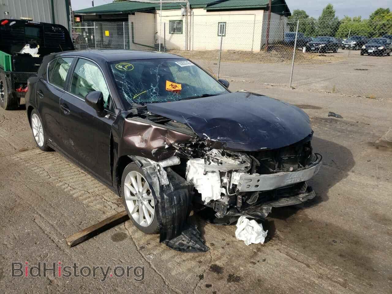 2012 LEXUS CT 200 - VIN: JTHKD5BH3C2115406 - Фото 9