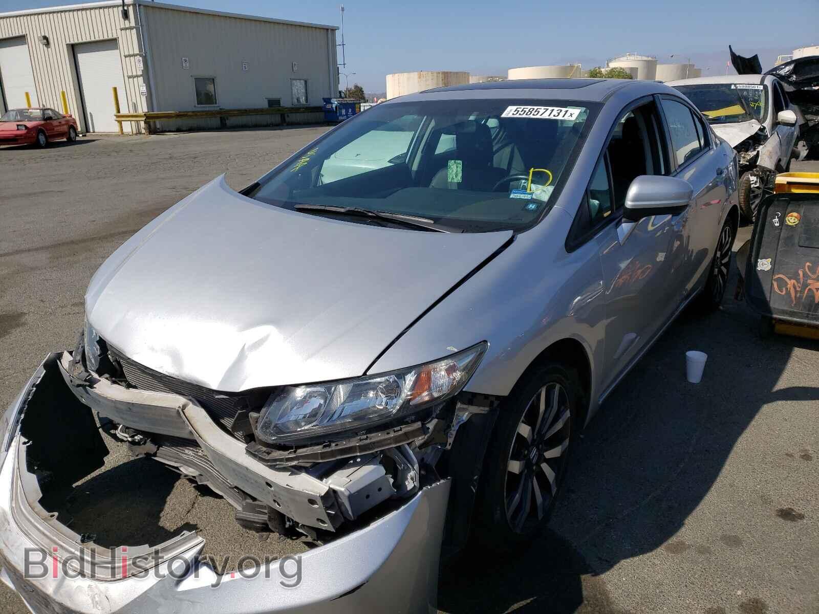 2015 HONDA CIVIC - VIN: 19XFB2F97FE289920 - Фото 2