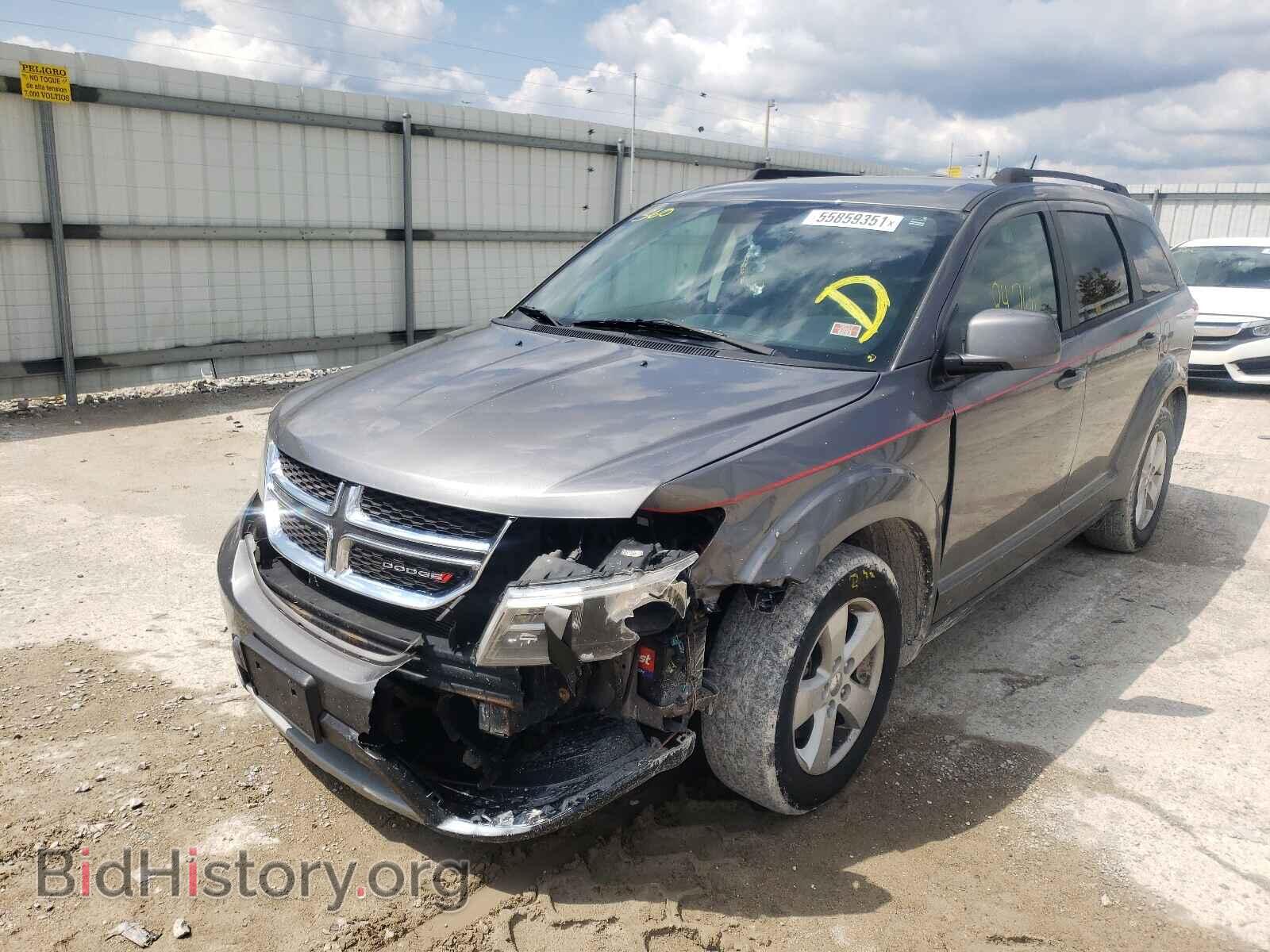 2012 DODGE JOURNEY - VIN: 3C4PDCBB7CT394722 - Фото 2