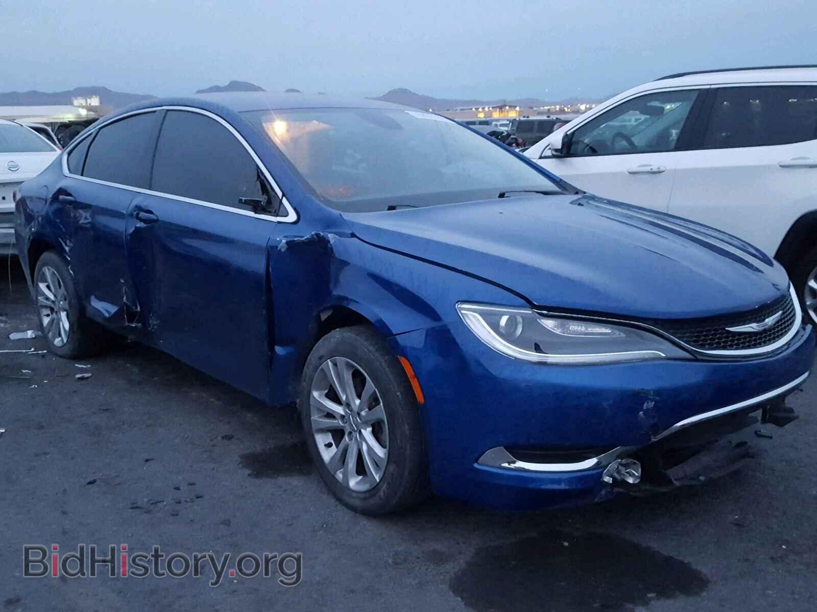 Фотография 1C3CCCAB8GN128560 - CHRYSLER 200 2016