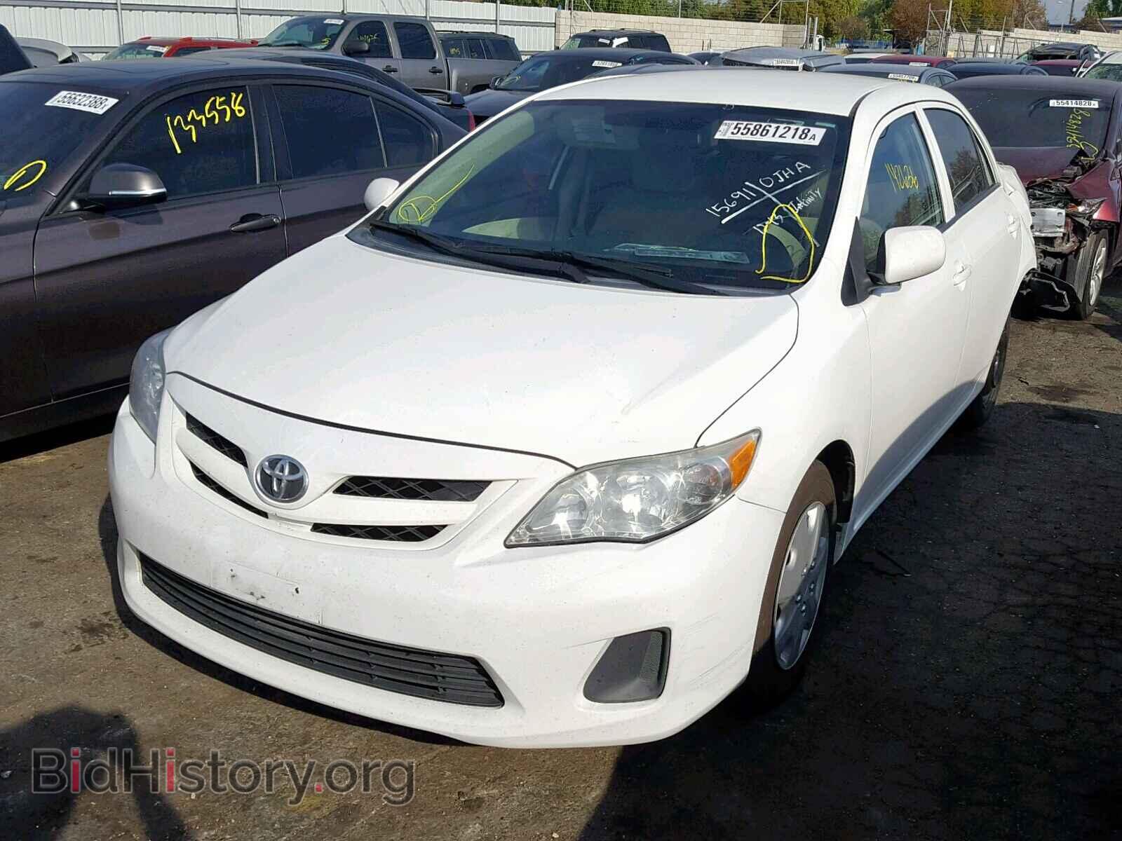 2012 TOYOTA COROLLA BA - VIN: 5YFBU4EE5CP018206 - Фото 2