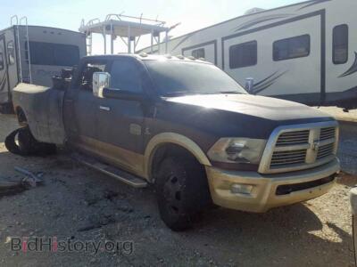 2012 Dodge RAM 3500 RAM 3500 L, бордовый — VIN 3C63DRKL2CG255835, Copart
