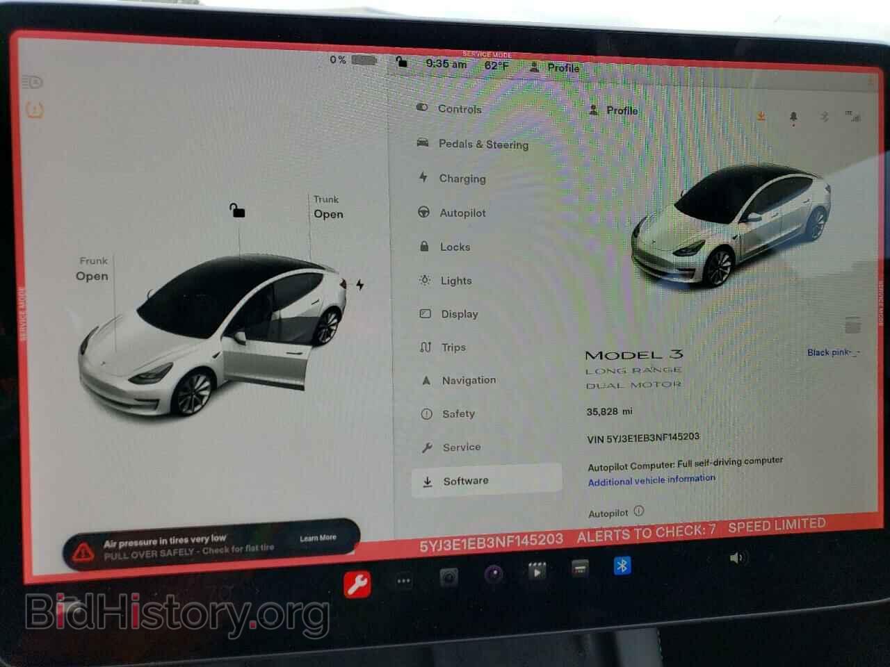 2022 TESLA MODEL 3 - VIN: 5YJ3E1EB3NF145203 - Фото 9