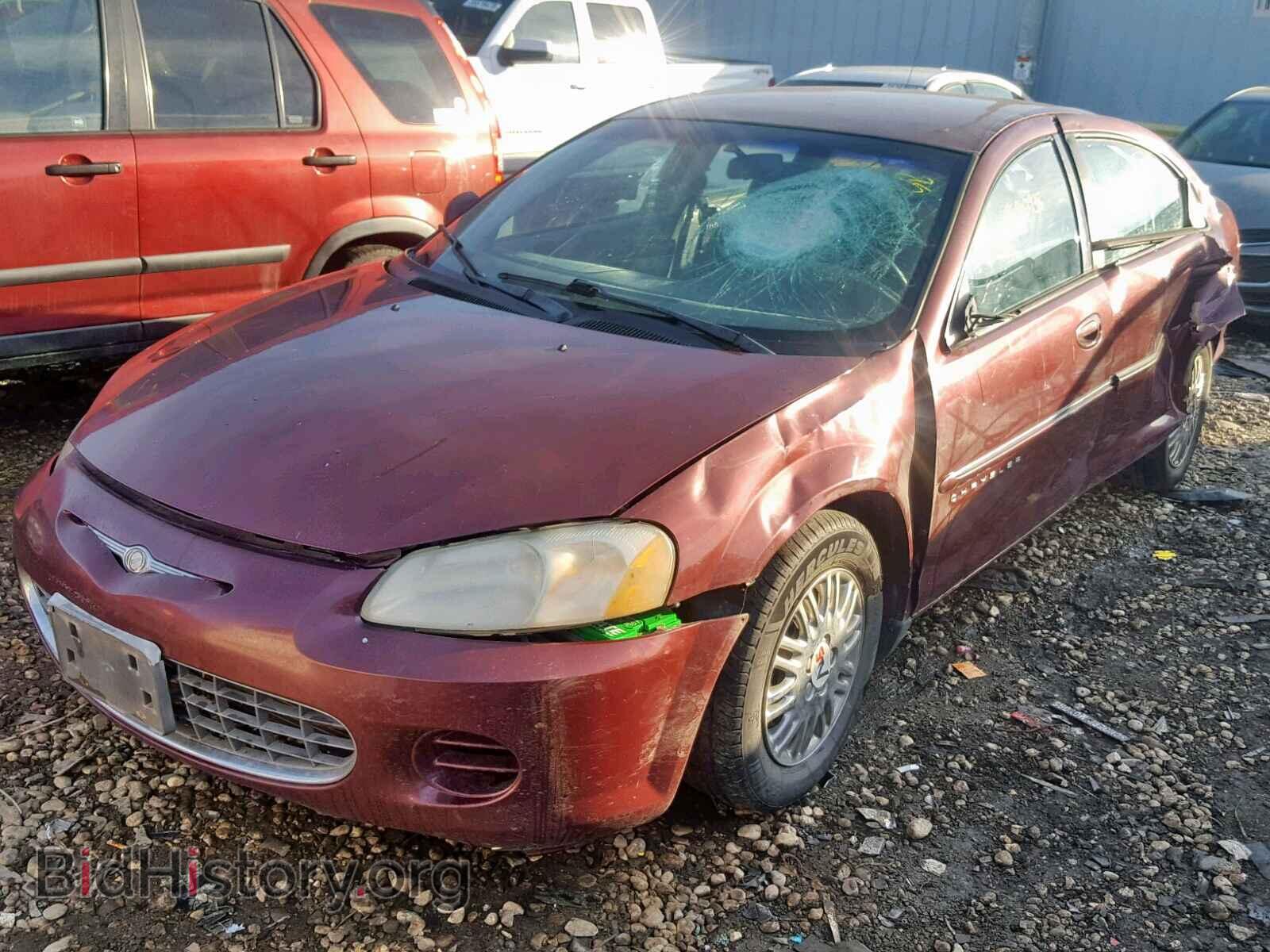 2001 CHRYSLER SEBRING - VIN: 1C3EL46U41N709358 - Фото 2