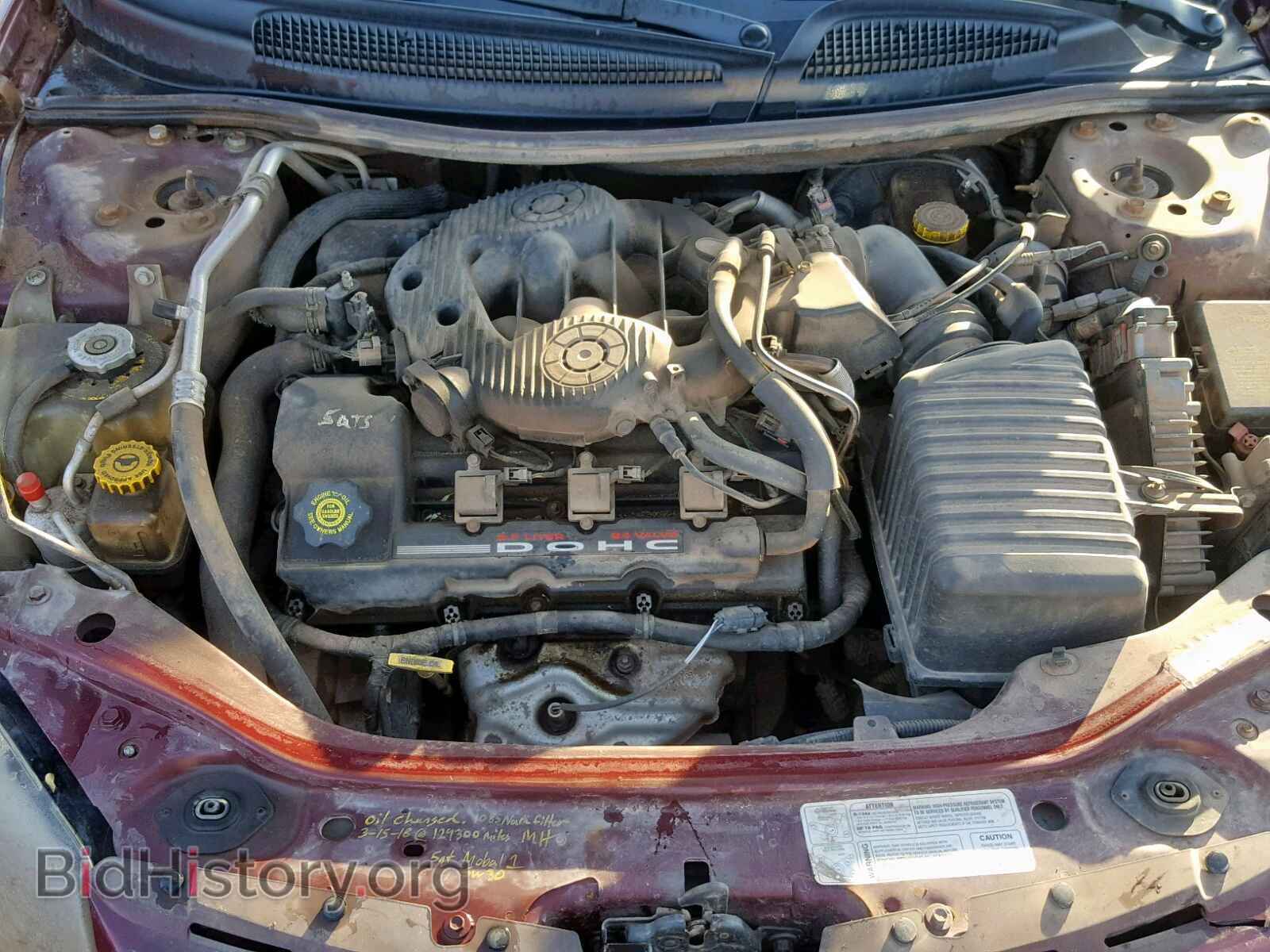2001 CHRYSLER SEBRING - VIN: 1C3EL46U41N709358 - Фото 7