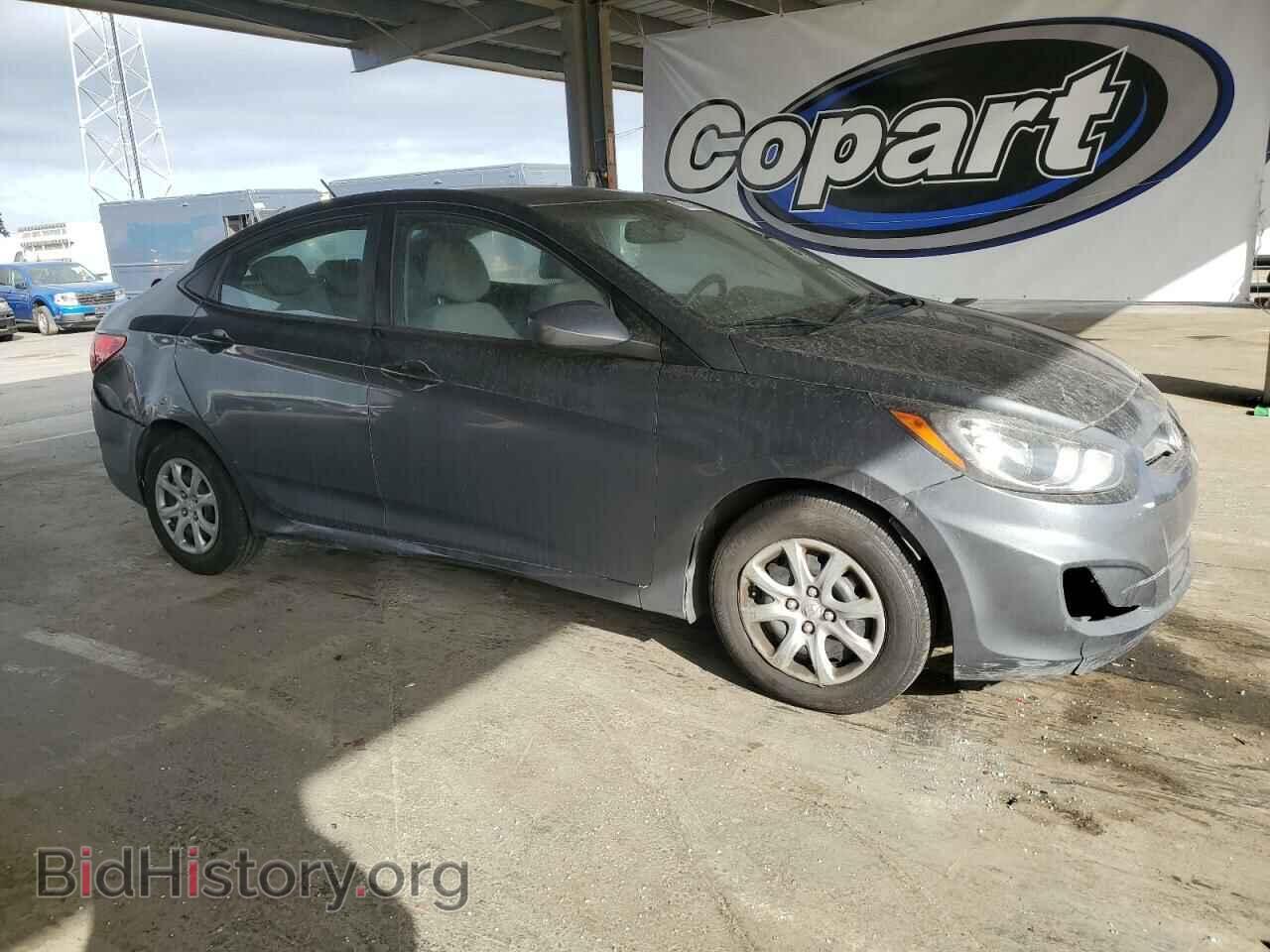 2012 HYUNDAI ACCENT - VIN: KMHCT4AEXCU223449 - Фото 4