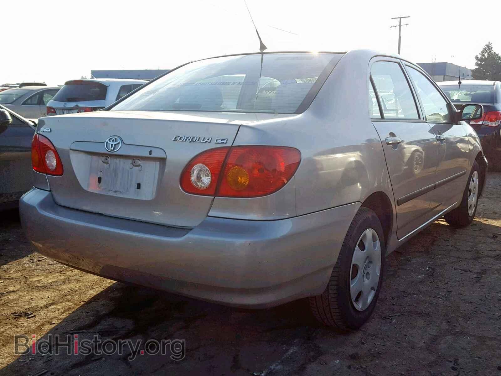 2003 TOYOTA COROLLA - VIN: 2T1BR32E73C085258 - Фото 4