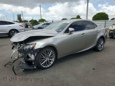 2015 Lexus IS 250, gray — VIN JTHBF1D22F5064544, Copart