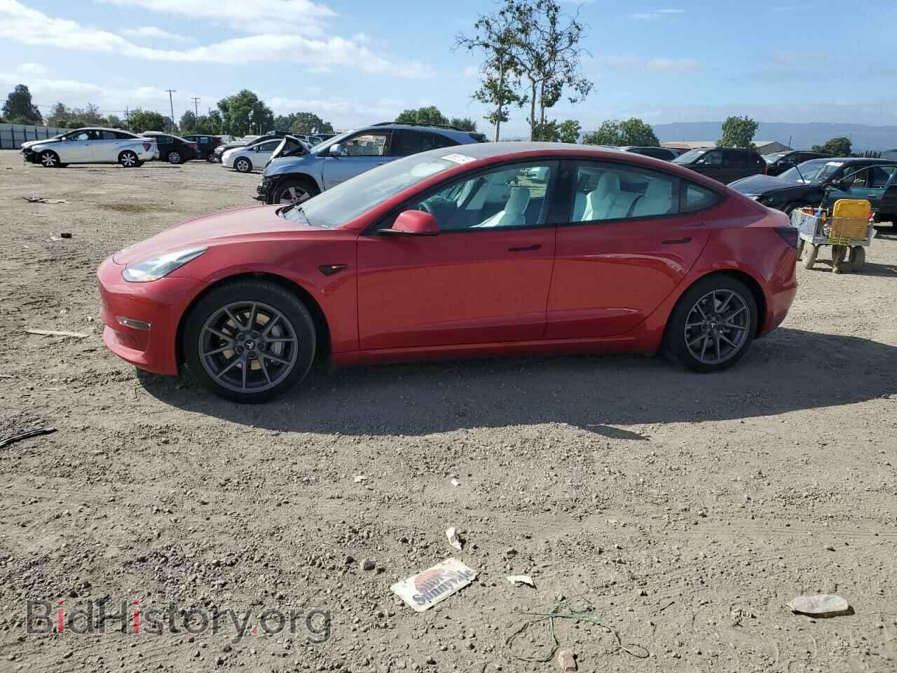 Photo 5YJ3E1EB0MF056378 - TESLA MODEL 3 2021