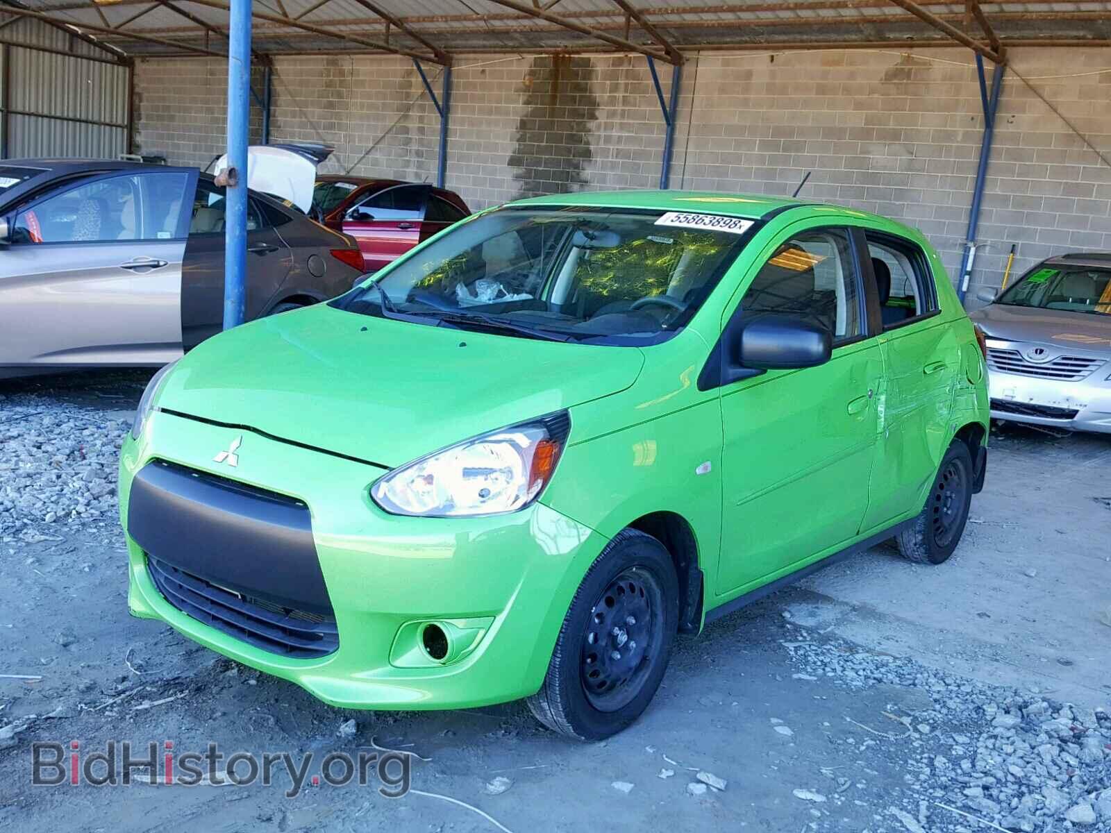 2015 MITSUBISHI MIRAGE - VIN: ML32A3HJ6FH012929 - Фото 2