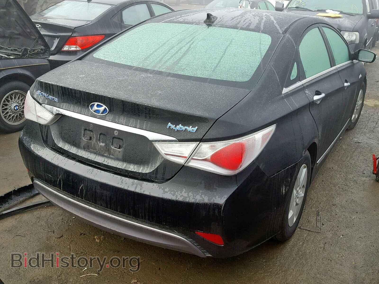 2012 HYUNDAI SONATA - VIN: KMHEC4A46CA044312 - Фото 4