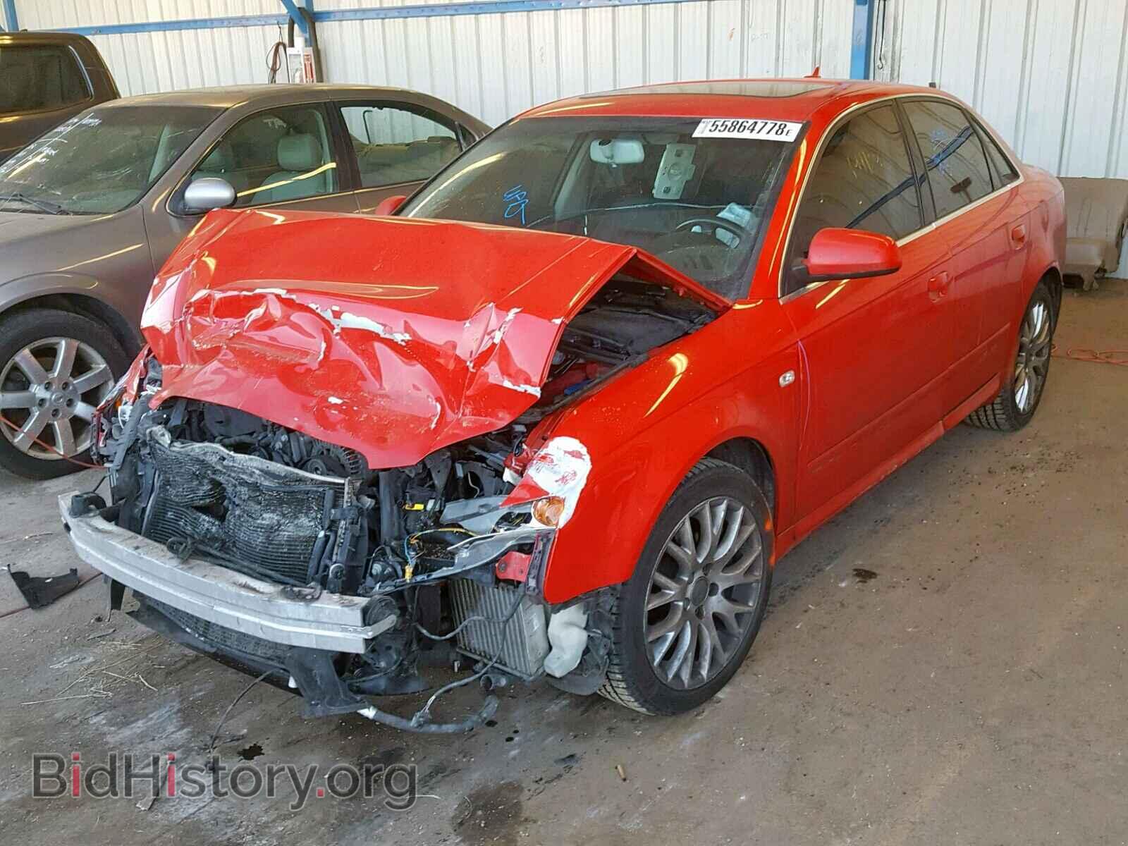2008 AUDI A4 - VIN: WAUDF78E18A146189 - Фото 2