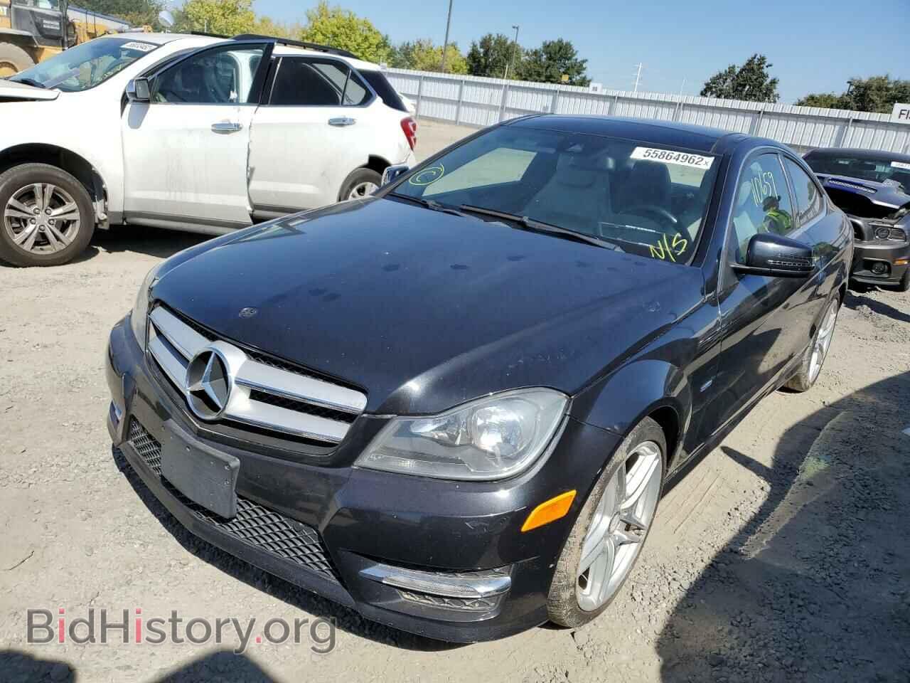 2012 MERCEDES-BENZ C-CLASS - VIN: WDDGJ4HB2CF934340 - Фото 2