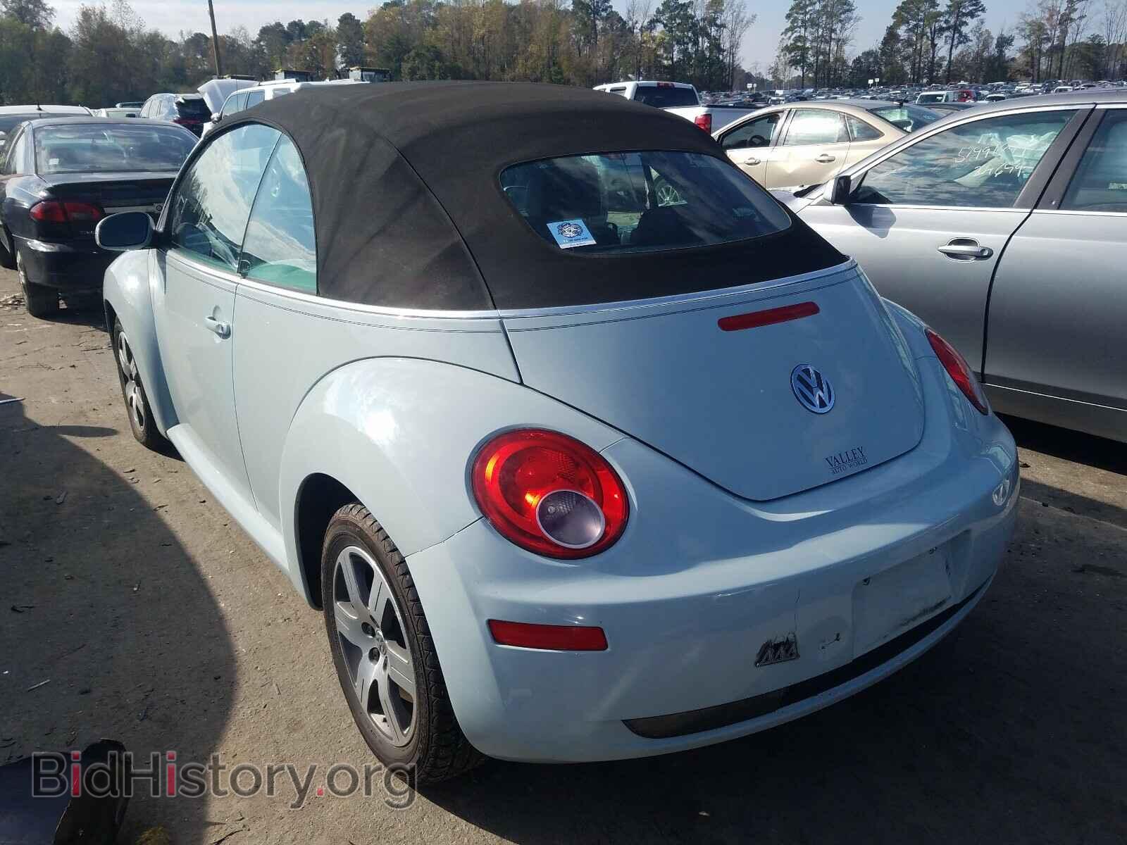 2006 VOLKSWAGEN BEETLE - VIN: 3VWPF31Y96M305034 - Фото 3