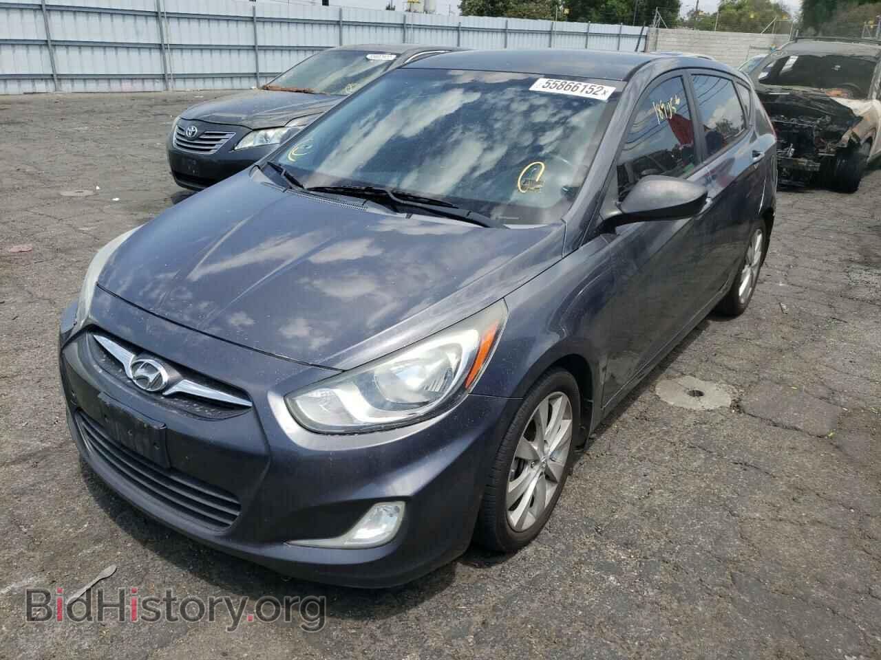 2012 HYUNDAI ACCENT - VIN: KMHCU5AEXCU042161 - Фото 2