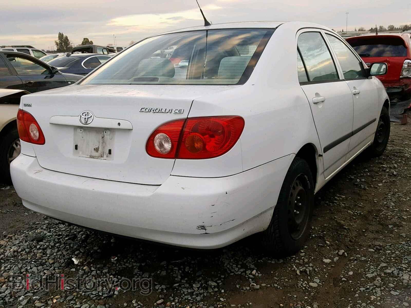 2003 TOYOTA COROLLA - VIN: 1NXBR32E33Z084803 - Фото 4