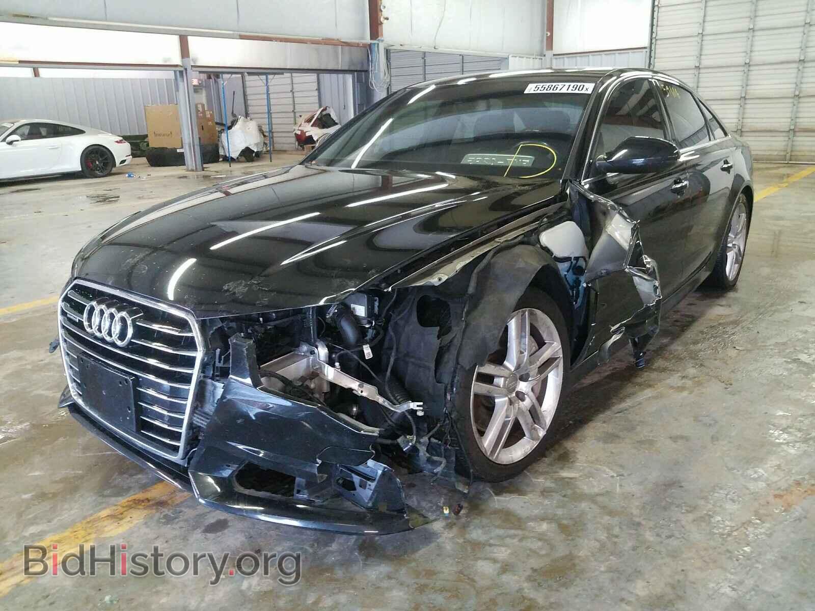 2016 AUDI A6 - VIN: WAUGFAFC8GN078802 - Фото 2