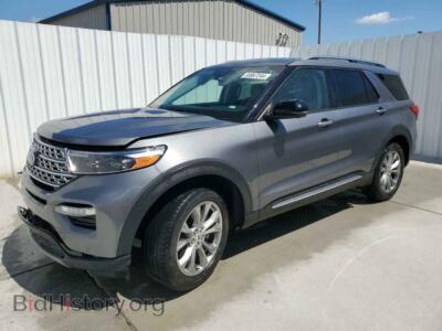 2022 Ford EXPLORER Limited, серый — VIN 1FMSK7FH5NGA61959, Copart