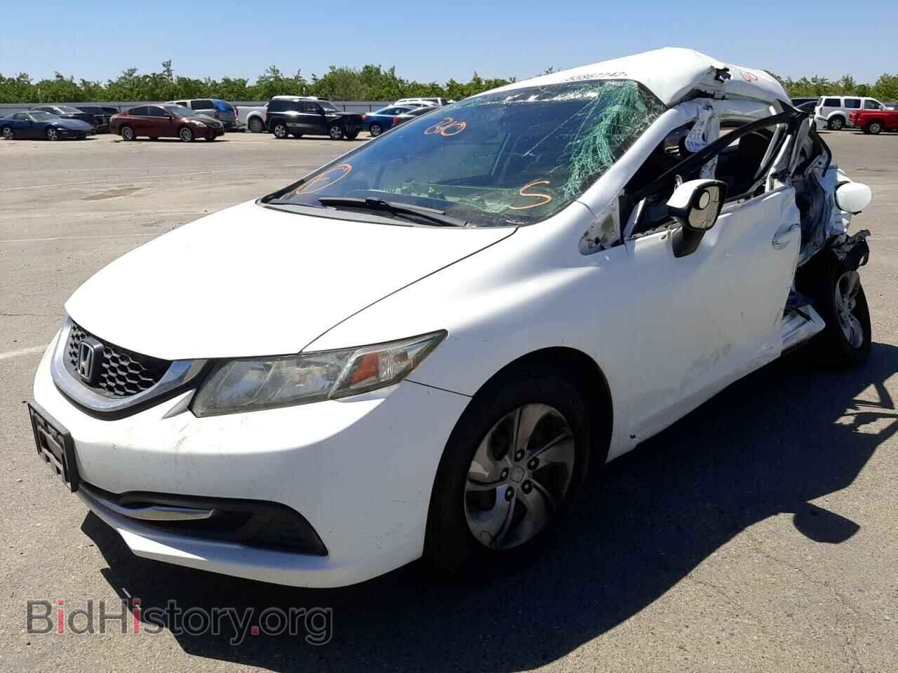 2013 HONDA CIVIC - VIN: 19XFB2F53DE217736 - Фото 2