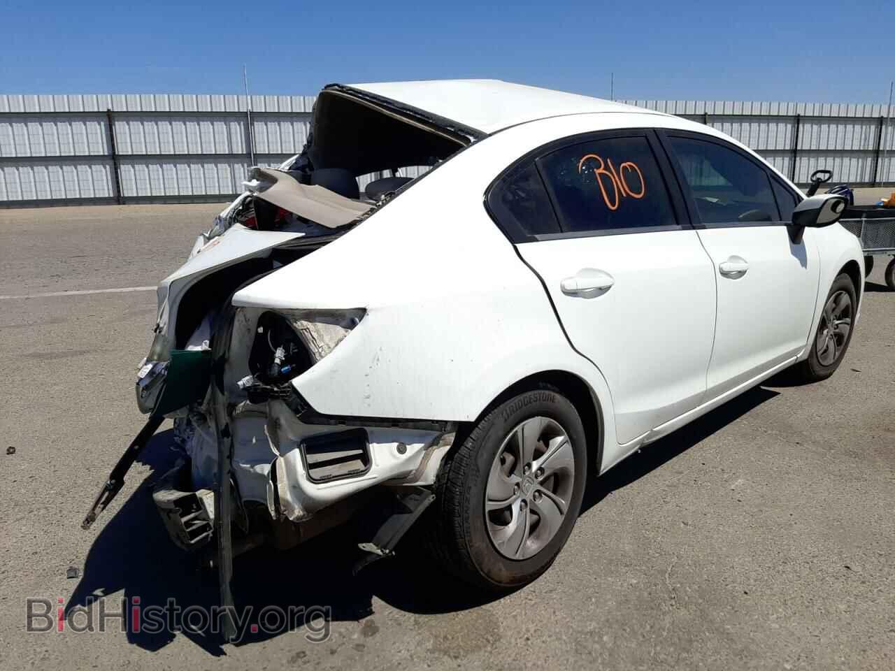 2013 HONDA CIVIC - VIN: 19XFB2F53DE217736 - Фото 4