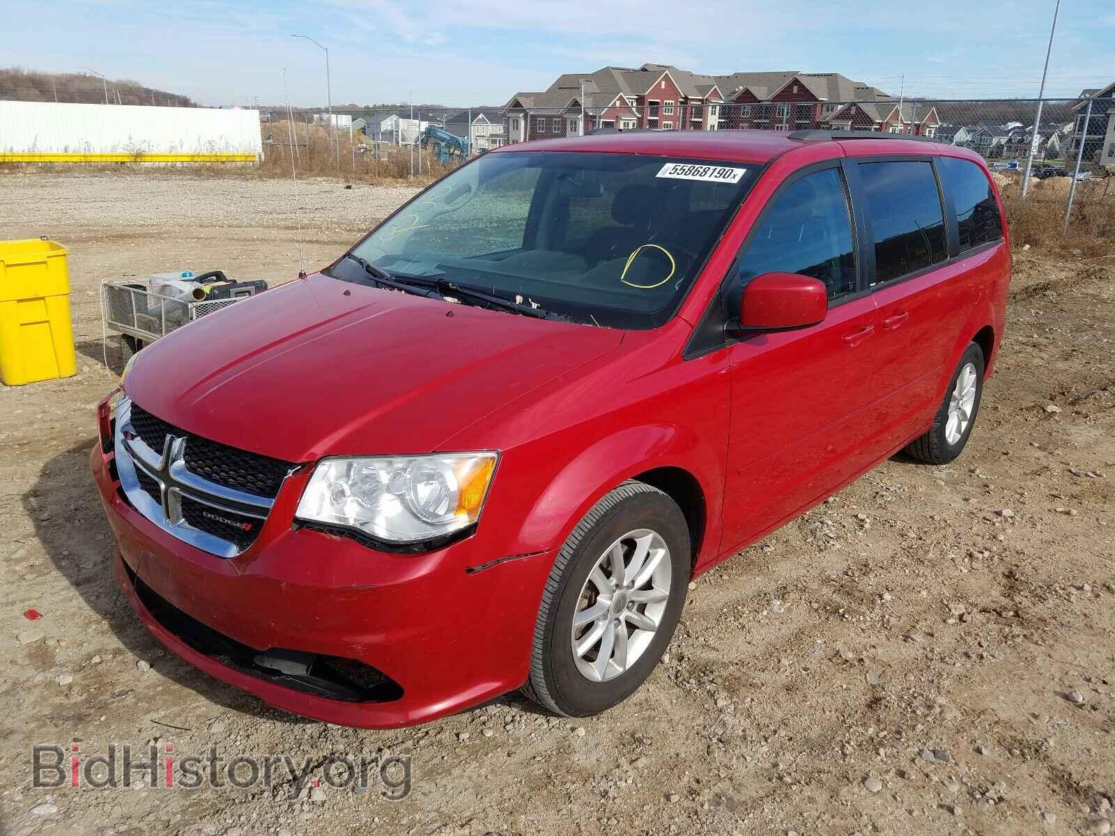 2013 DODGE CARAVAN - VIN: 2C4RDGCG2DR686678 - Фото 2