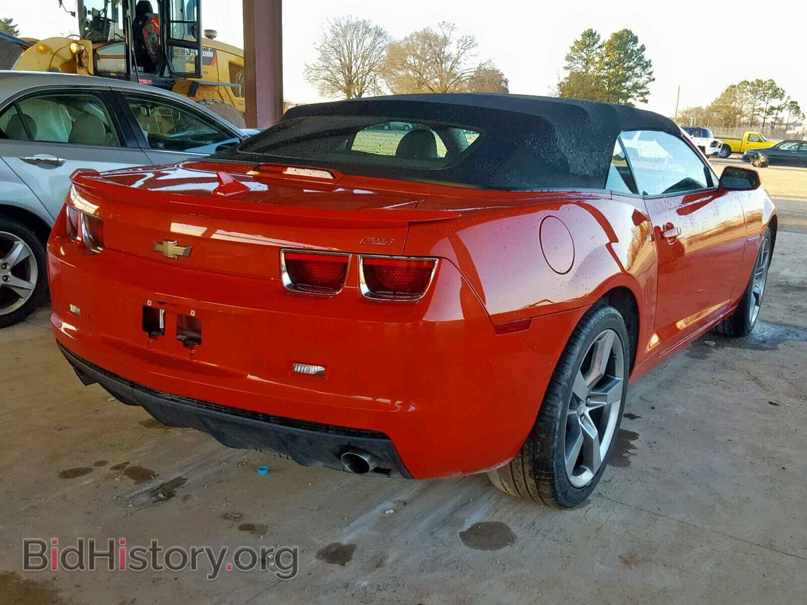 2012 CHEVROLET CAMARO - VIN: 2G1FC3D3XC9101105 - Фото 4