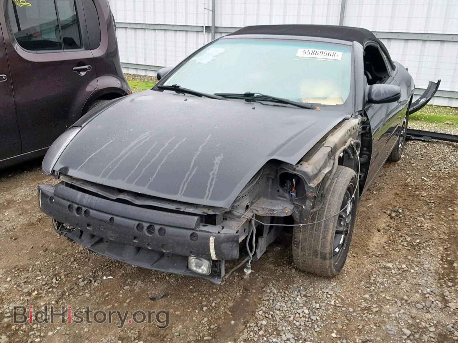 2001 MITSUBISHI ECLIPSE - VIN: 4A3AE85H51E177194 - Фото 2