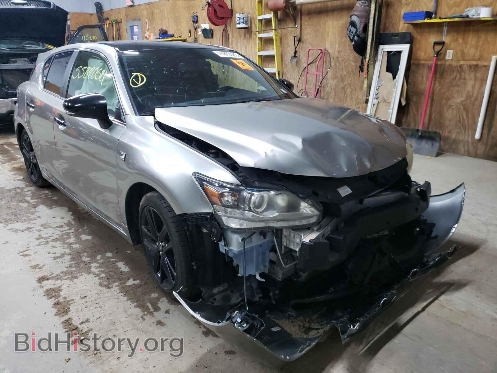 Photo JTHKD5BH7G2269722 - LEXUS CT 200 2016