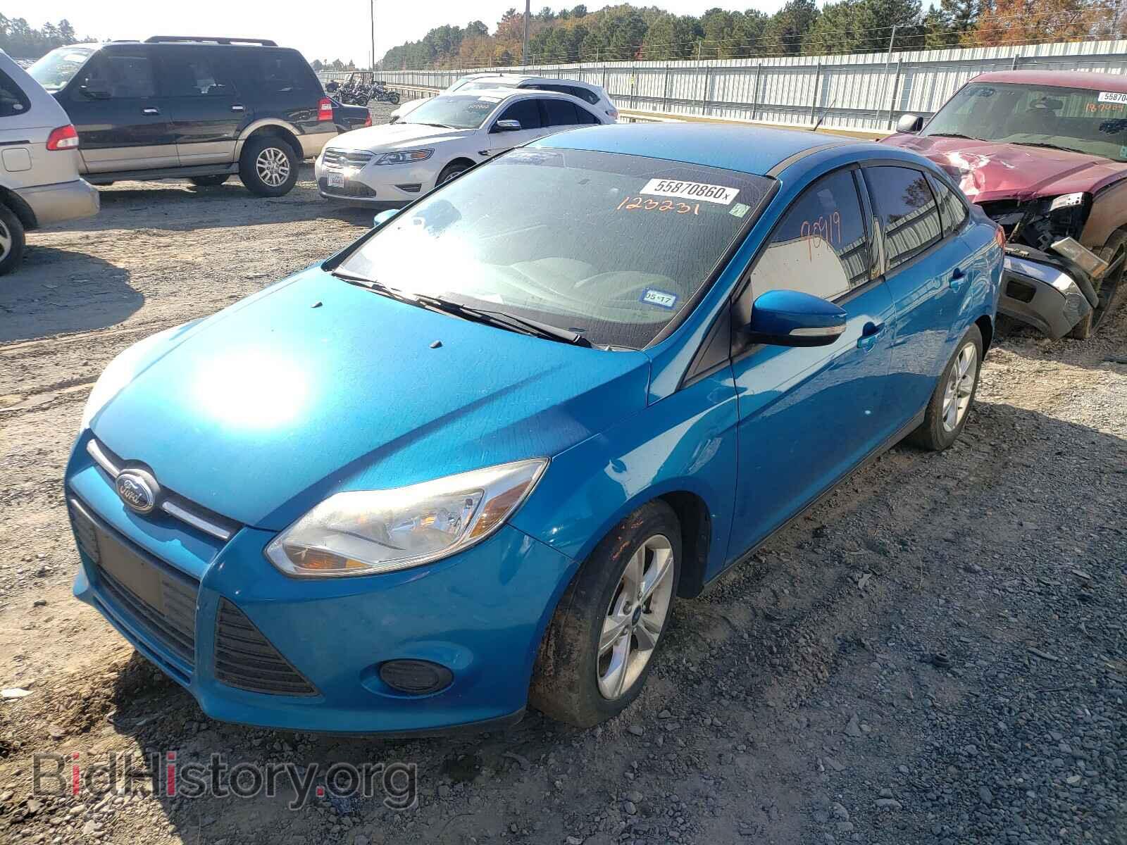 2014 FORD FOCUS - VIN: 1FADP3F23EL123231 - Фото 2