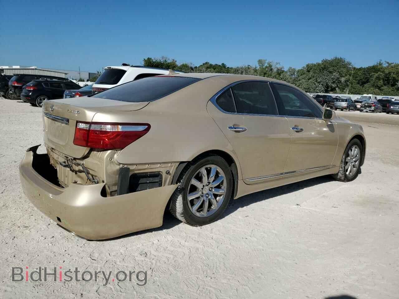 2007 LEXUS LS460 - VIN: JTHBL46F575047362 - Фото 3