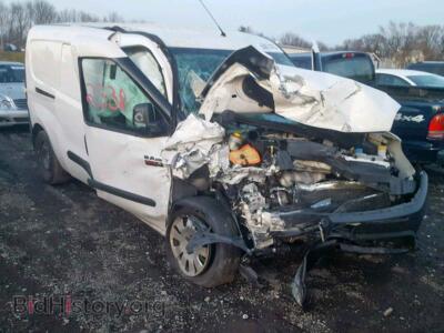 2015 RAM PROMASTER, белый — VIN ZFBERFAT6F6A03178, Copart