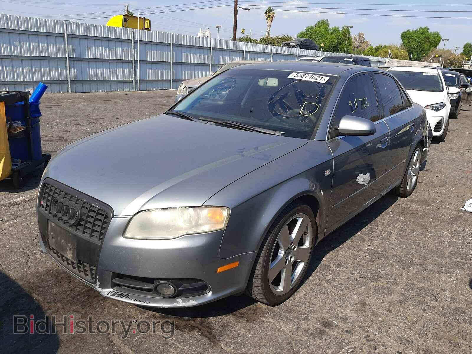 2008 AUDI A4 - VIN: WAUBF78E28A052071 - Фото 2