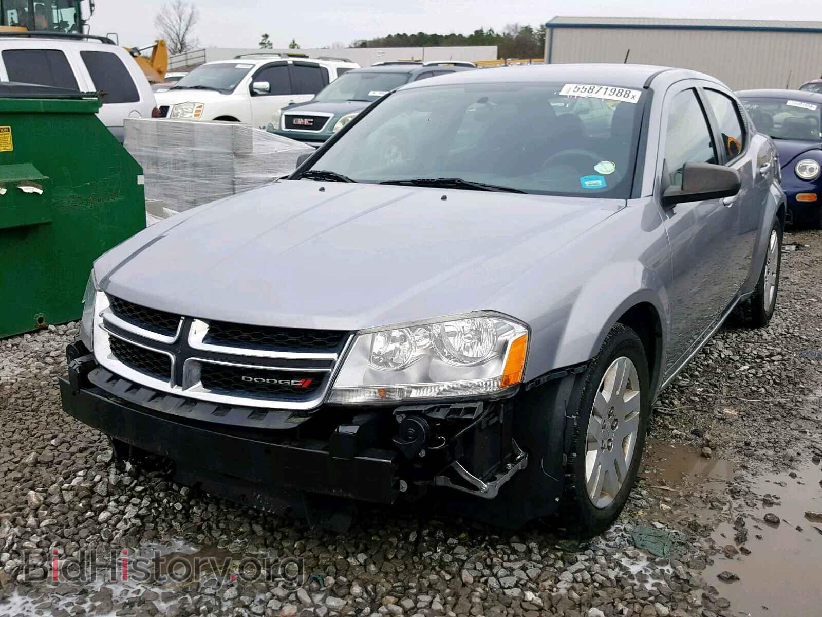 2014 DODGE AVENGER - VIN: 1C3CDZAB4EN160158 - Фото 2