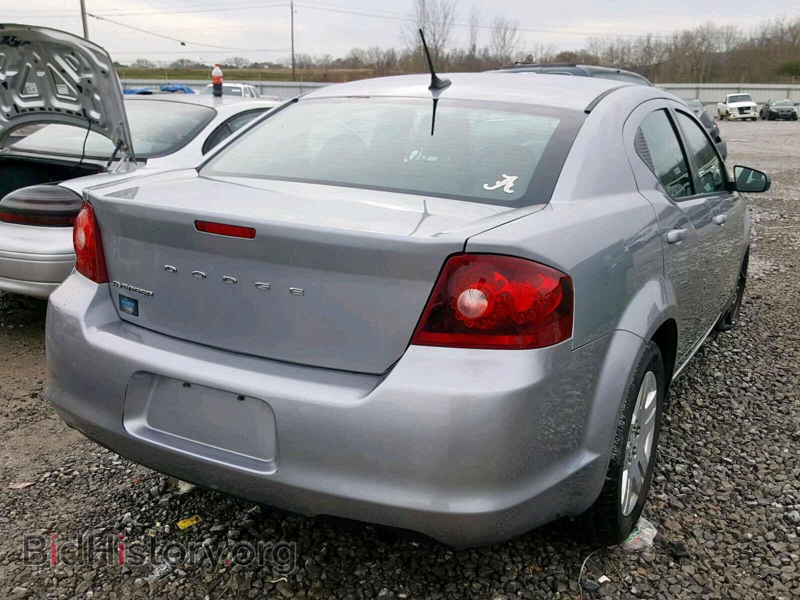 2014 DODGE AVENGER - VIN: 1C3CDZAB4EN160158 - Фото 4