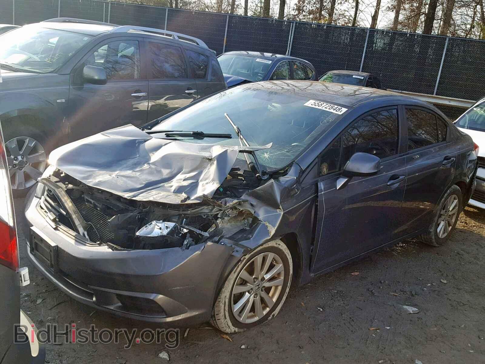 2012 HONDA CIVIC - VIN: 19XFB2F96CE314589 - Photo 2