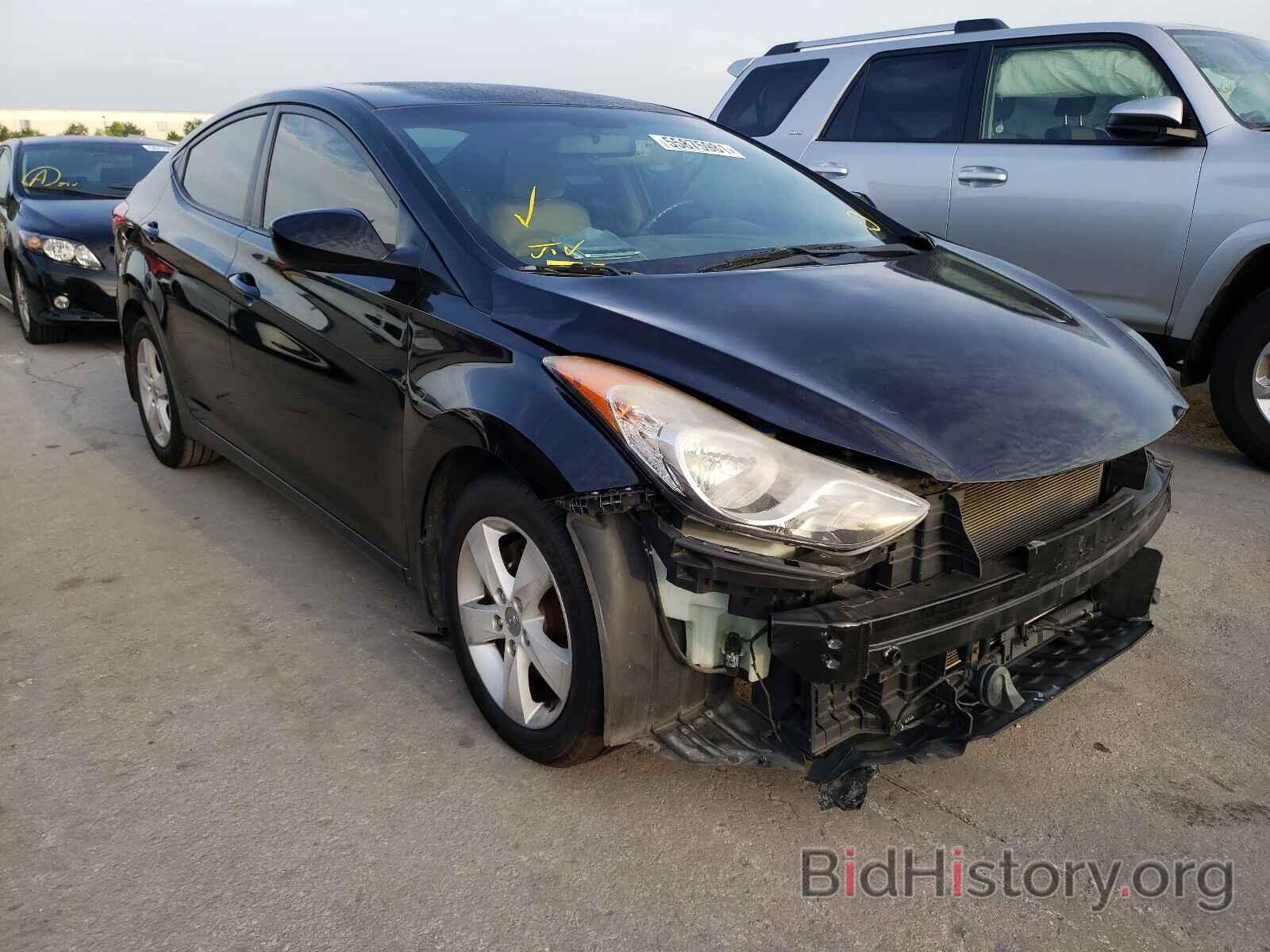 Photo KMHDH4AE4CU336898 - HYUNDAI ELANTRA 2012