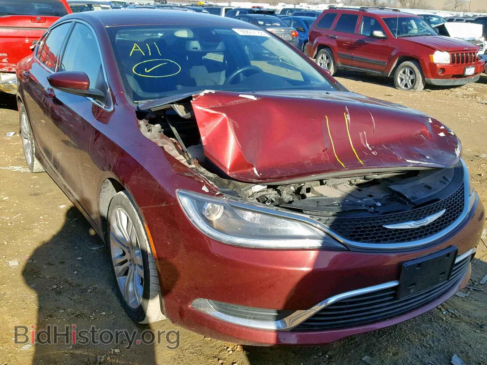 Photo 1C3CCCAB9FN753841 - CHRYSLER 200 2015