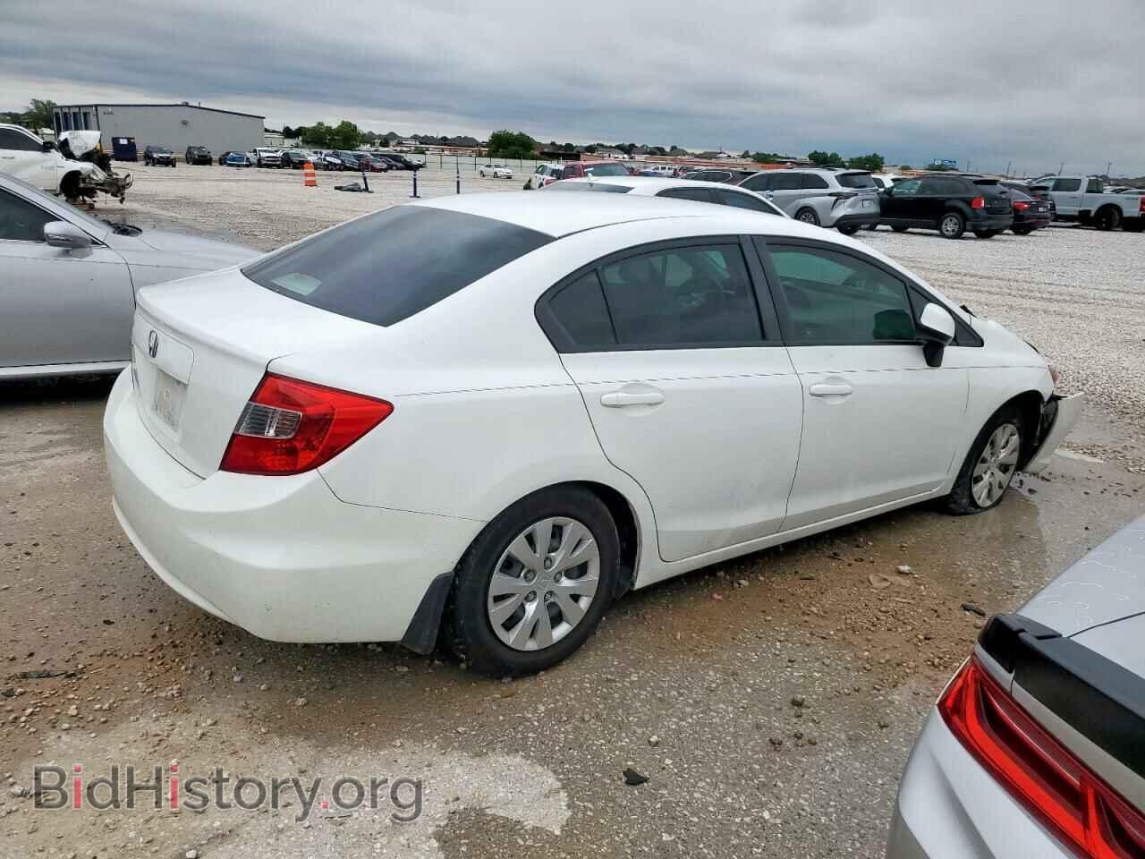 2012 HONDA CIVIC - VIN: 2HGFB2F50CH607469 - Фото 3