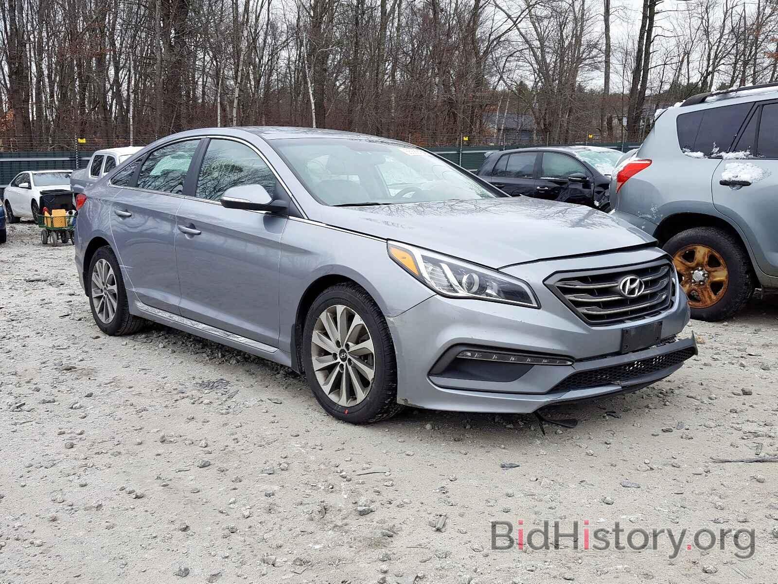 Photo 5NPE34AF6FH126320 - HYUNDAI SONATA 2015