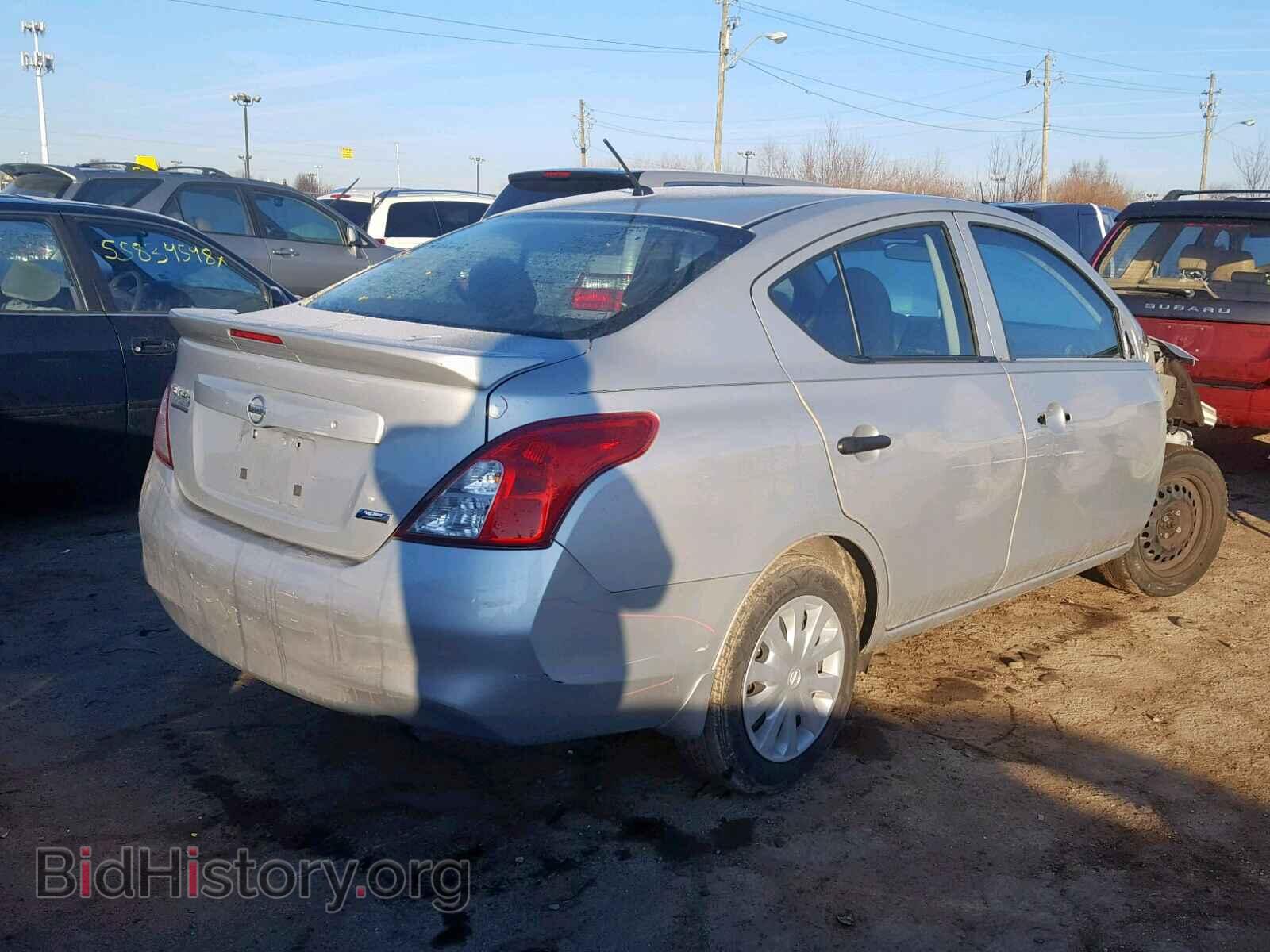 2014 NISSAN VERSA - VIN: 3N1CN7AP7EL856900 - Фото 4