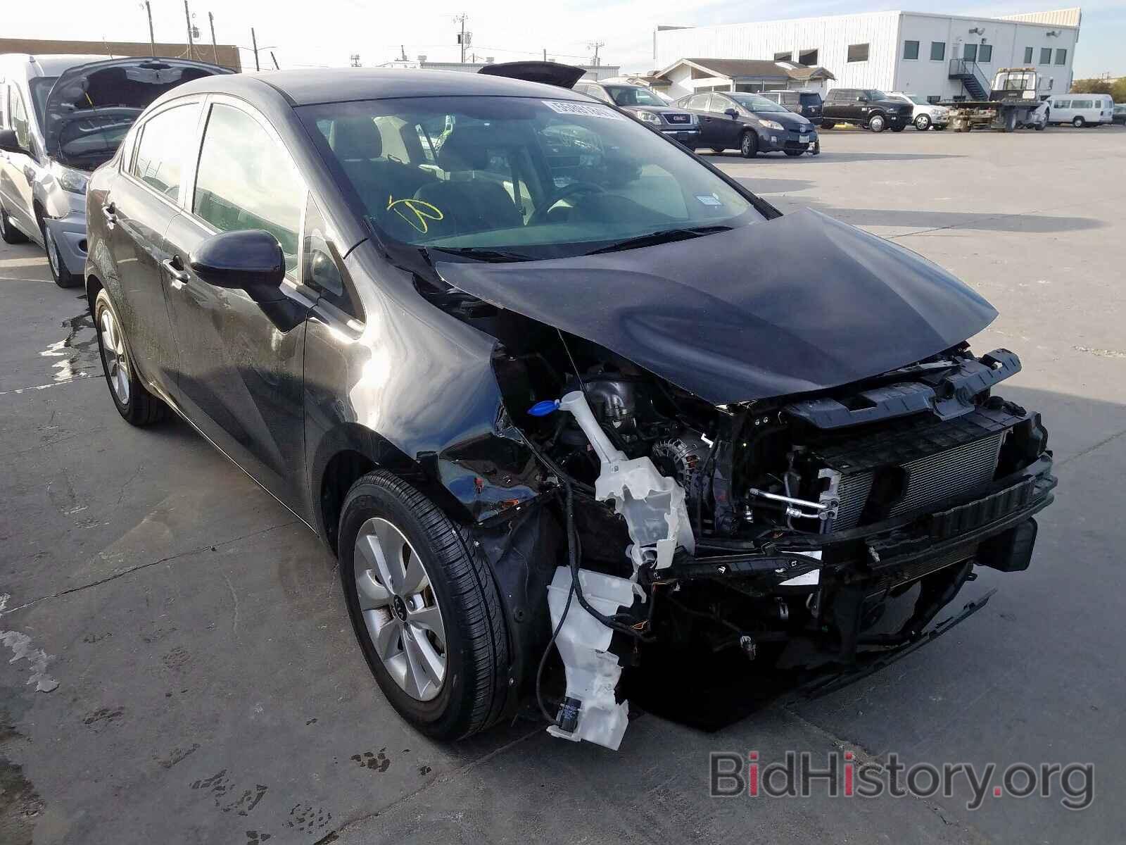 Photo KNADN4A34G6665894 - KIA RIO EX 2016