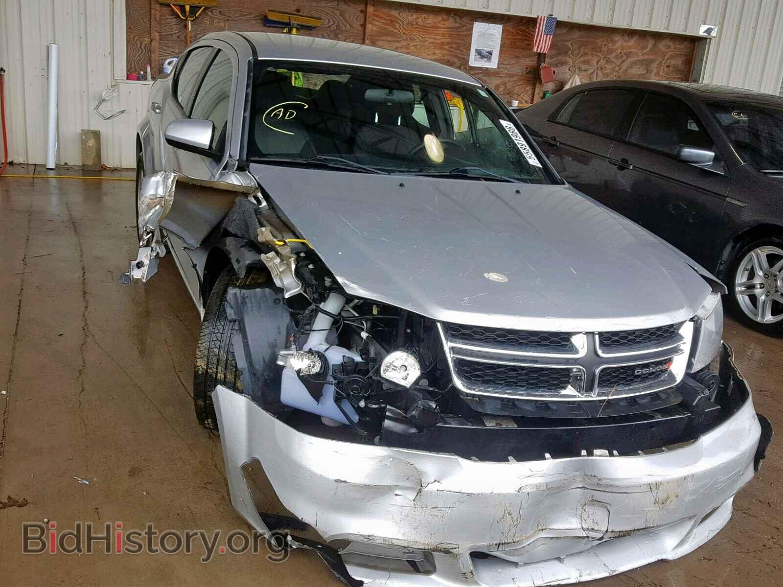 Photo 1C3CDZCB4CN221504 - DODGE AVENGER 2012