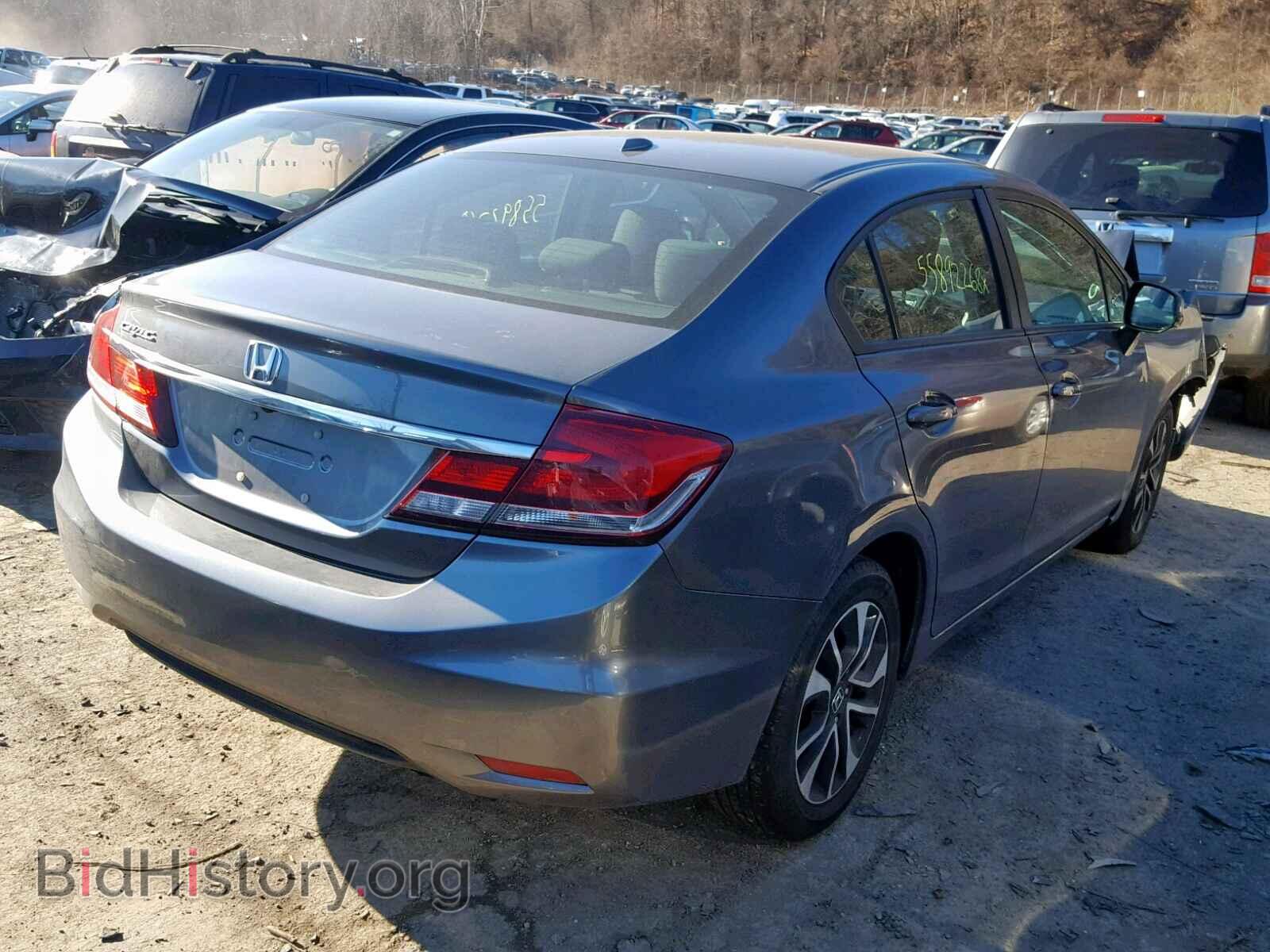 2013 HONDA CIVIC - VIN: 19XFB2F86DE267914 - Фото 4