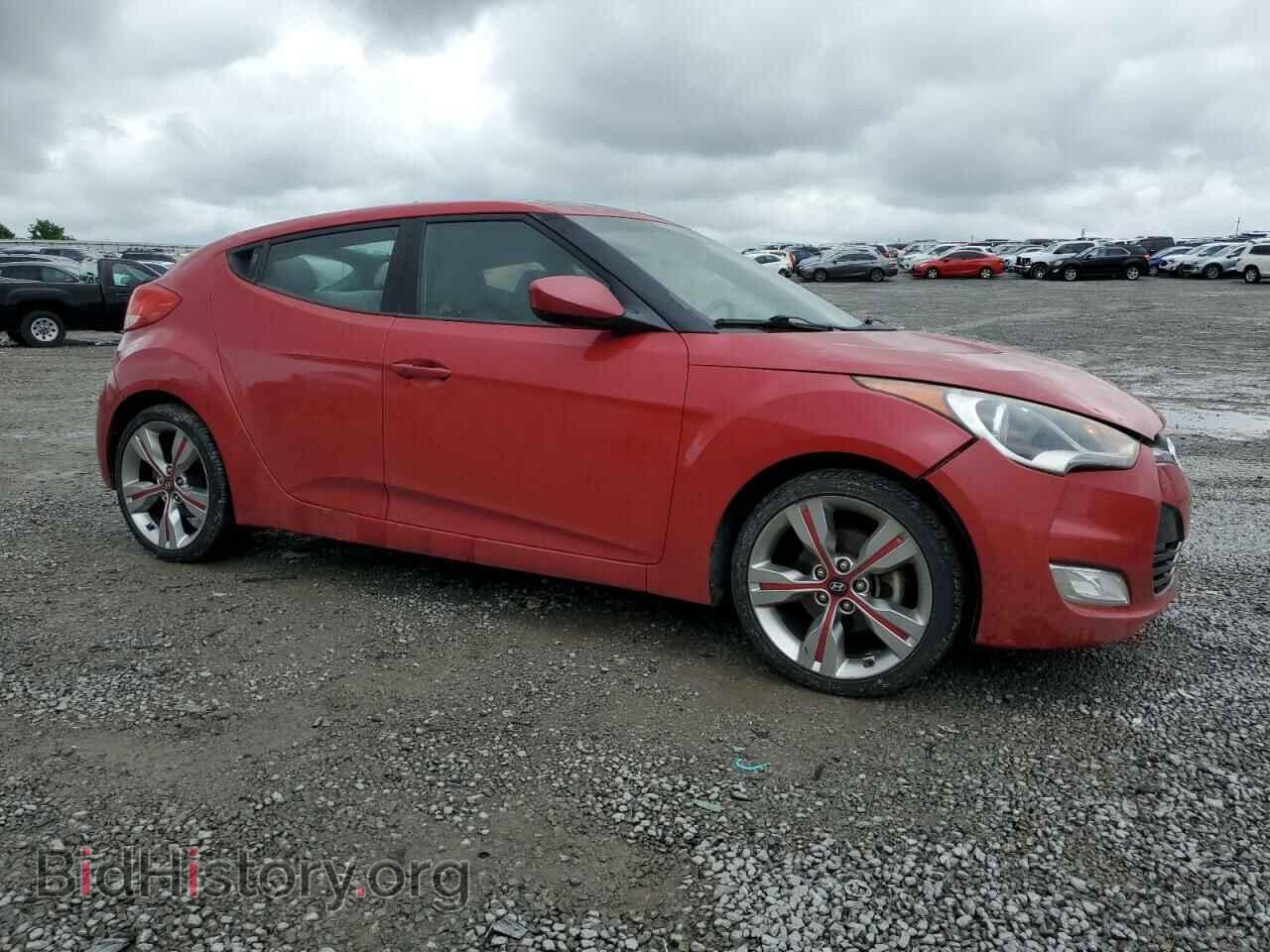 2013 HYUNDAI VELOSTER - VIN: KMHTC6AD1DU120683 - Фото 4