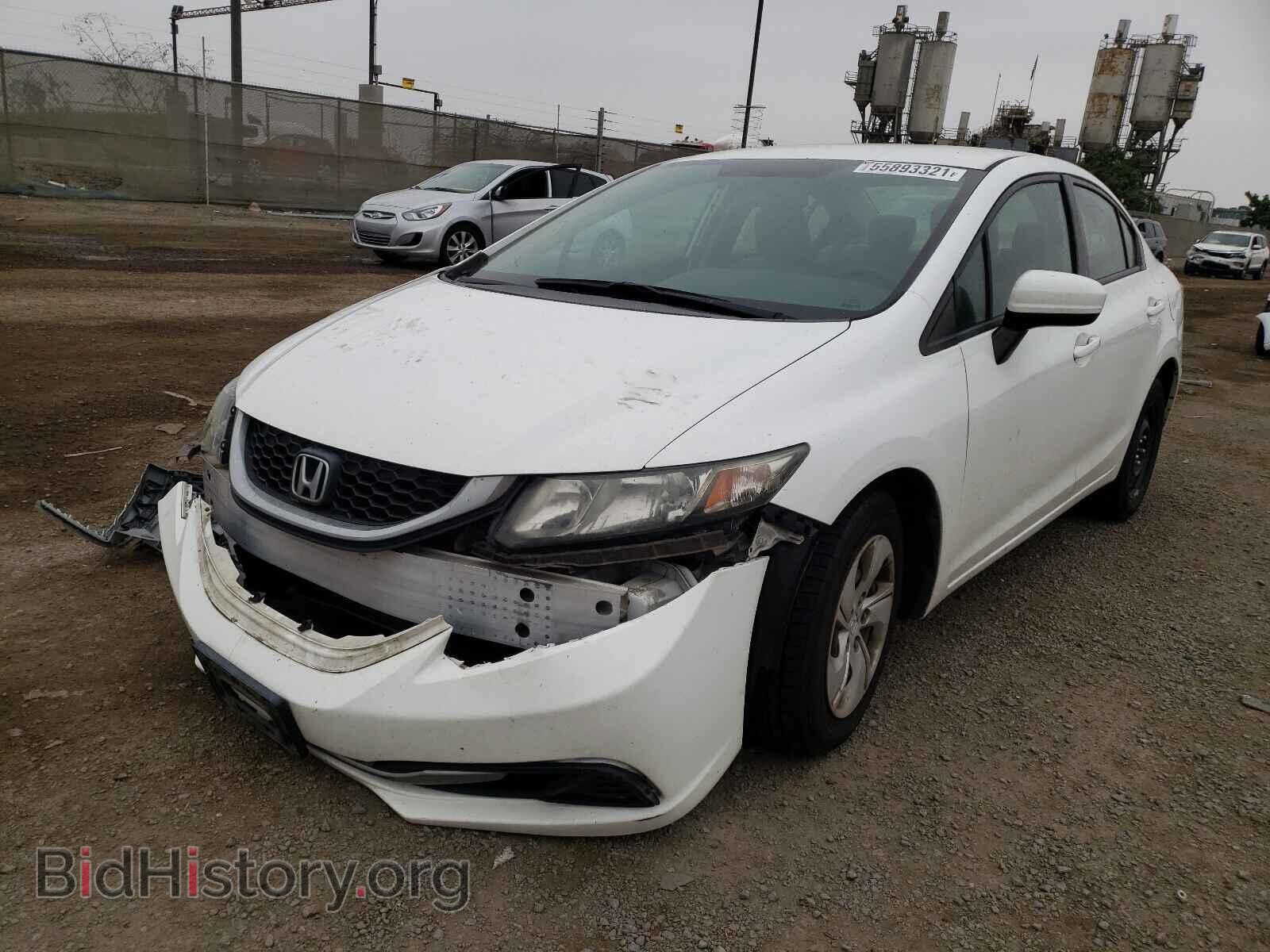 2014 HONDA CIVIC - VIN: 19XFB2F55EE211163 - Photo 2
