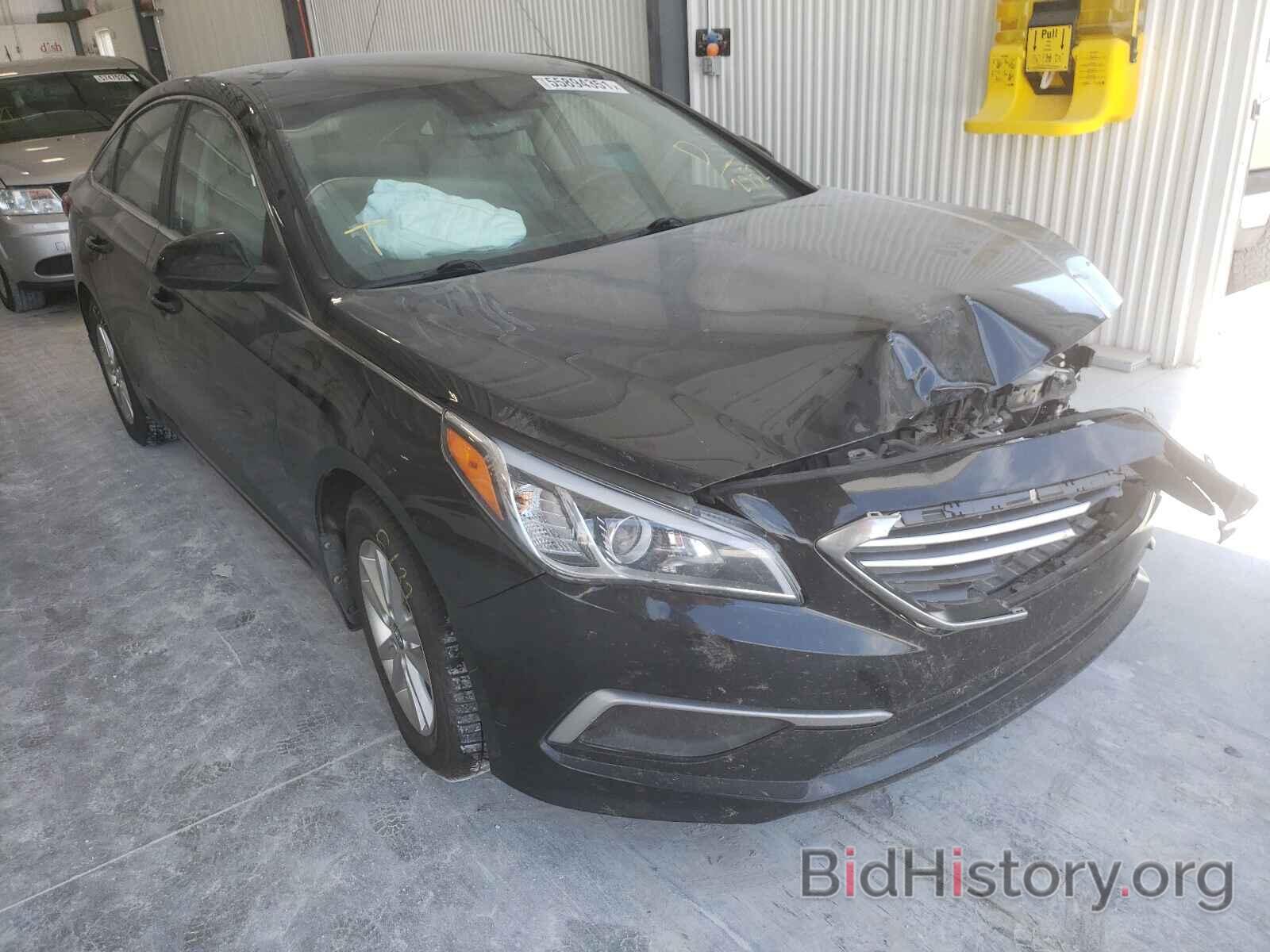 Фотография 5NPE24AF4HH552352 - HYUNDAI SONATA 2017