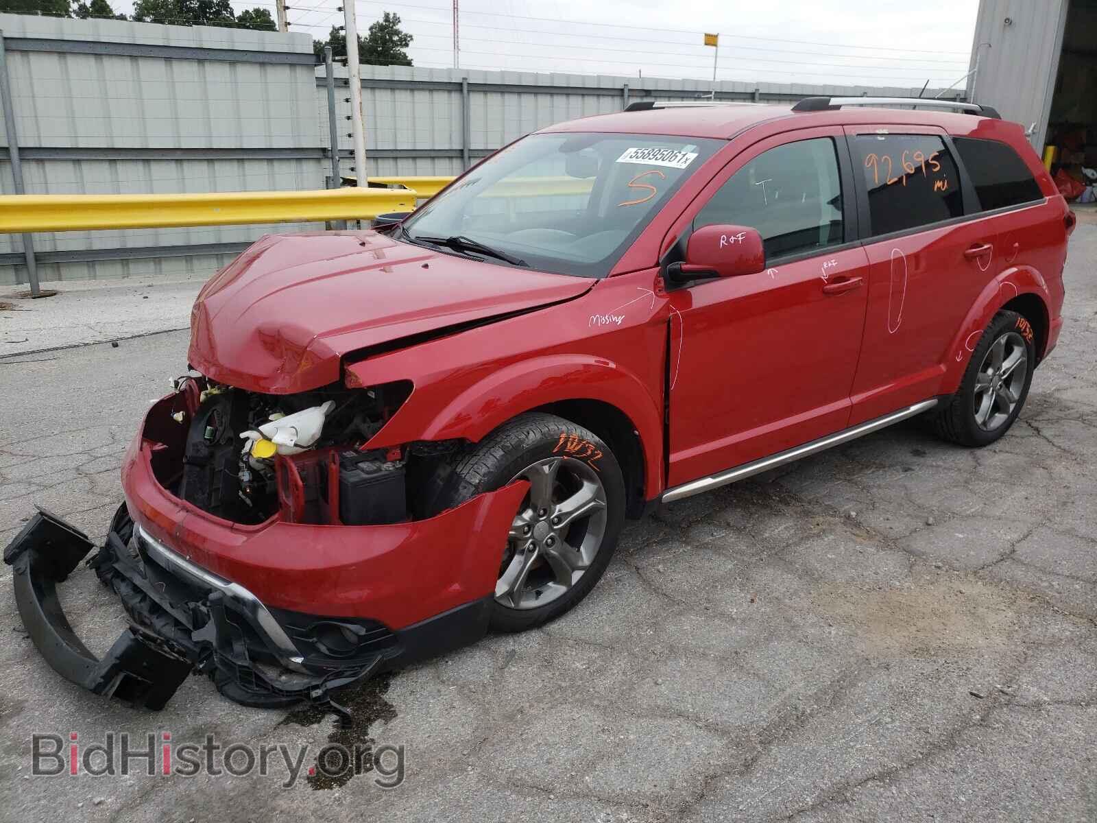 2014 DODGE JOURNEY - VIN: 3C4PDCGG2ET310605 - Фото 2