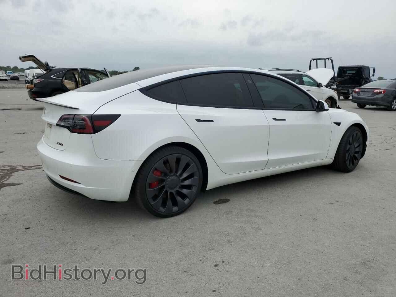 2021 TESLA MODEL 3 - VIN: 5YJ3E1EC3MF984923 - Фото 3