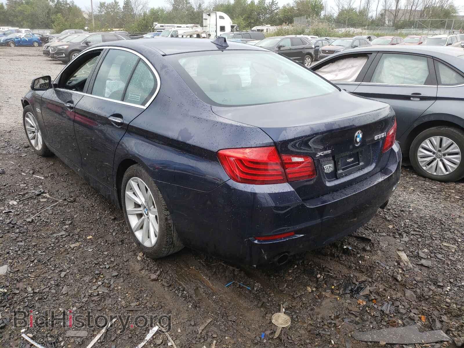 2014 BMW 5 SERIES - VIN: WBA5B3C58ED535941 - Фото 3
