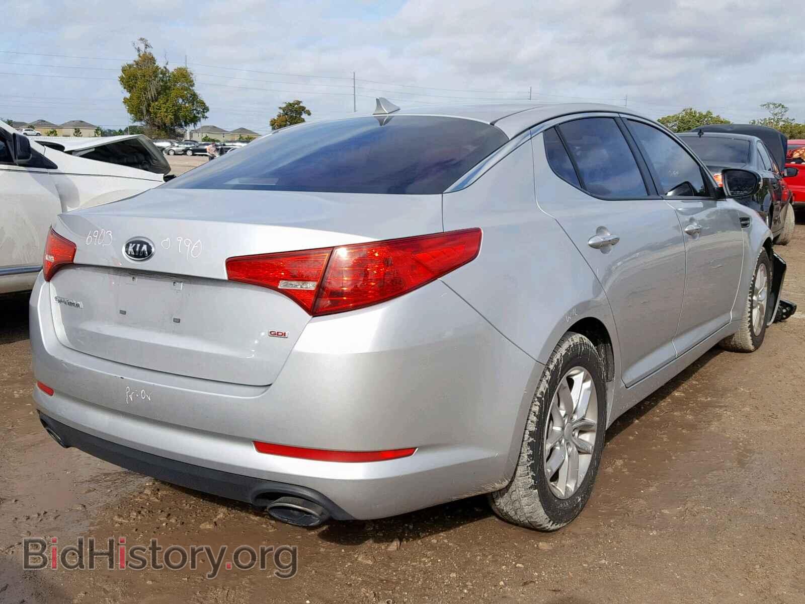 2013 KIA OPTIMA - VIN: KNAGM4A74D5303178 - Фото 4